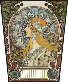 Ekran Zodiak Alfons Mucha