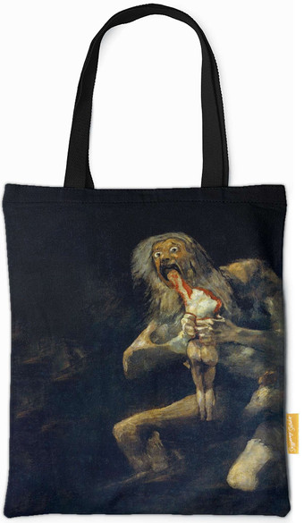 Torba na ramię Saturn pożerający własne dzieci Francisco Goya