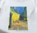 Koszulka z nadrukiem Taras kawiarni w nocy Vincent Van Gogh