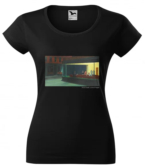 Bluzka damska Nocne marki Edward Hopper