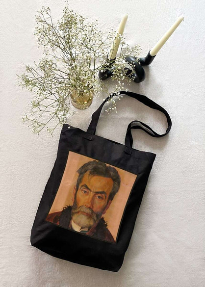 Torba z naszywką Portret ojca Witkacy