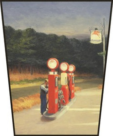 Ekran Benzyna Edward Hopper