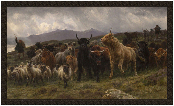 Naszywka Wysokogórska łapanka Rosa Bonheur