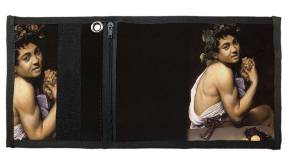 Portfel Chory Bachus Caravaggio