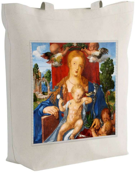 Torba z naszywką Madonna i Dzieciątko z czyżykiem Albrecht Dürer