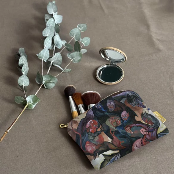 Kosmetyczka mini Kompozycja fantastyczna, Wizja z maskami Witkacy