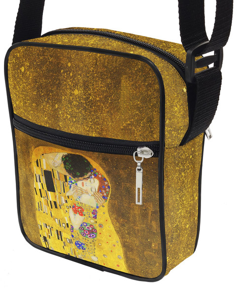 Torba Listonoszka Pocałunek Gustav Klimt 