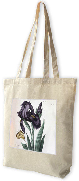 Torba z naszywką Irys szerokolistny Maria Sibylla Merian