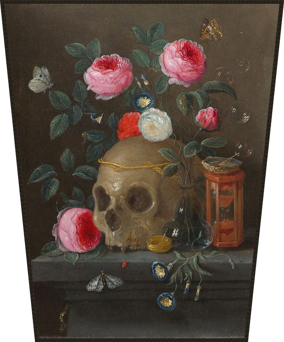 Ekran Vanitas martwa natura Jan van Kessel (starszy)