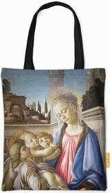 Torba na ramię Madonna, dziecko i 2 anioły Sandro Botticelli