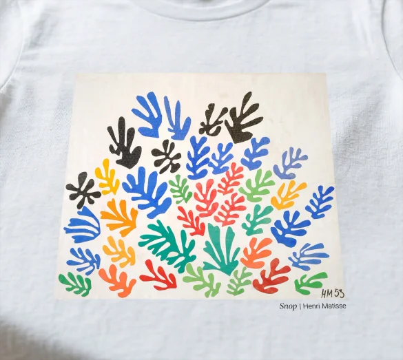Koszulka z nadrukiem Snop Henri Matisse
