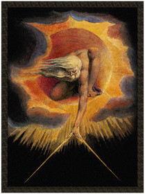 Naszywka Urizen stwarzający świat William Blake