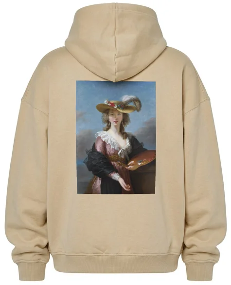 Bluza oversize Autoportret w słomkowym kapeluszu Élisabeth Vigée-Lebrun