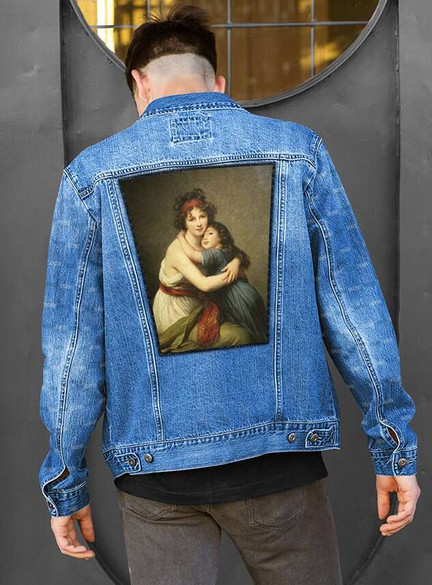 Ekran Autoportret z córką Élisabeth Vigée-Lebrun