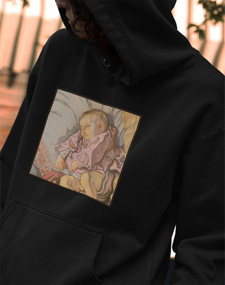 Bluza z naszywką Śpiące dziecko na poduszce Stanisław Wyspiański