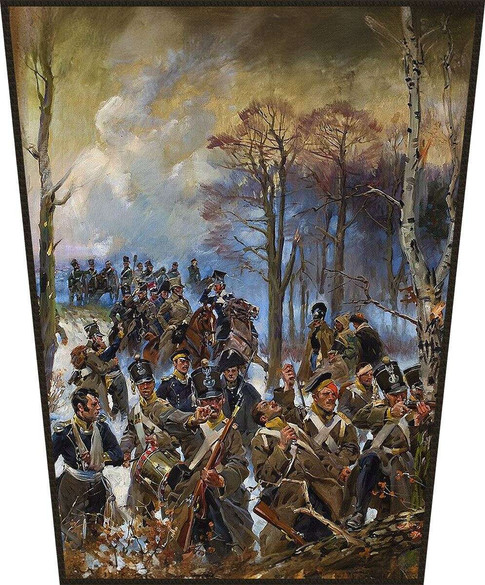 Ekran Olszynka Grochowska Wojciech Kossak