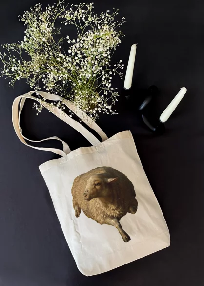 Torba bawełniana Odpoczywająca owca Rosa Bonheur