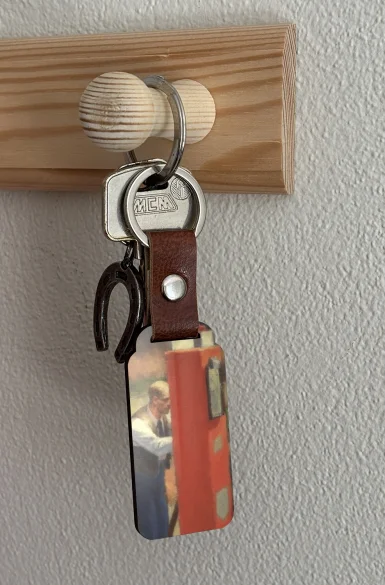 Brelok Benzyna Edward Hopper