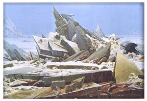 Magnes Morze lodu Caspar David Friedrich