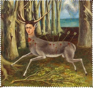 Ściereczka do okularów Zraniony Jeleń Frida Kahlo