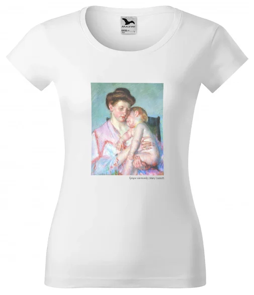 Bluzka damska Śpiące niemowlę Mary Cassatt
