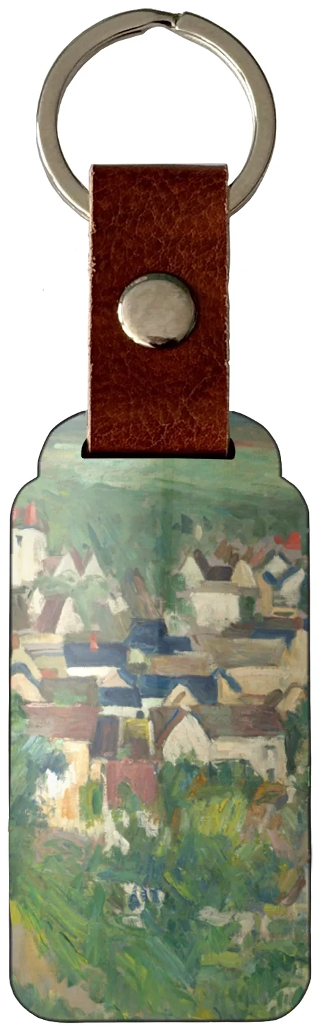 Brelok Auvers, widok panoramiczny Paul Cezanne