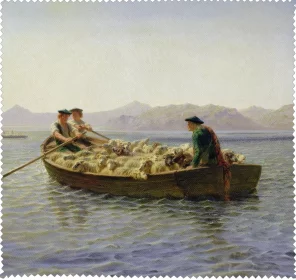 Ściereczka do okularów Zmiana pastwiska Rosa Bonheur