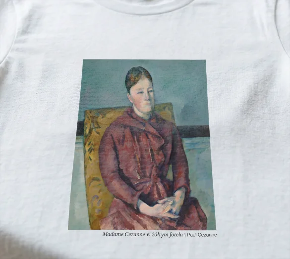 Bluzka damska Madame Cezanne w żółtym fotelu Paul Cezanne