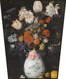 Ekran Kwiaty w wazonie Judith Leyster