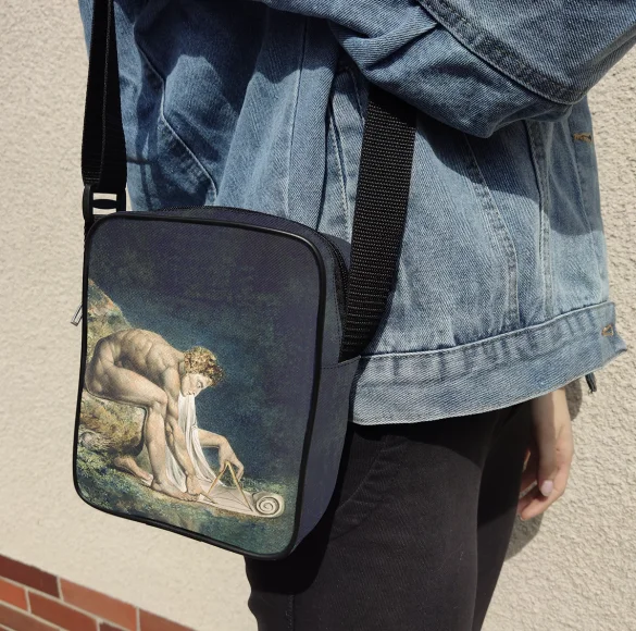 Torba Listonoszka Newton William Blake