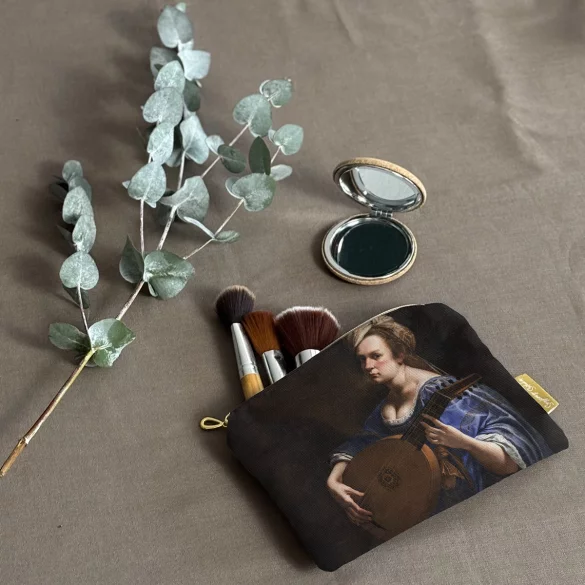 Kosmetyczka mini Autoportret jako lutnistka Artemisia Gentileschi