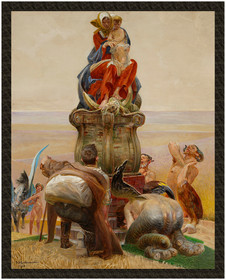 Naszywka Adoracja Madonny Jacek Malczewski