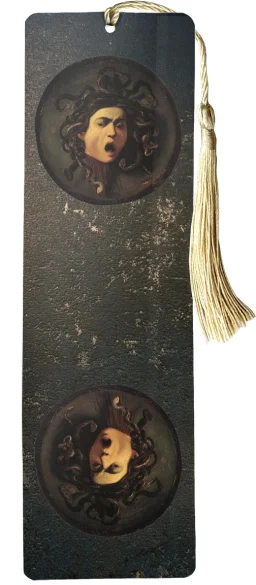 Zakładka do książki Głowa meduzy Caravaggio