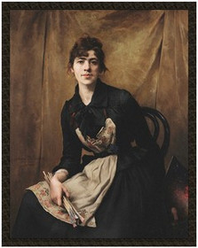 Naszywka Autoportret Anna Bilińska-Bohdanowiczowa