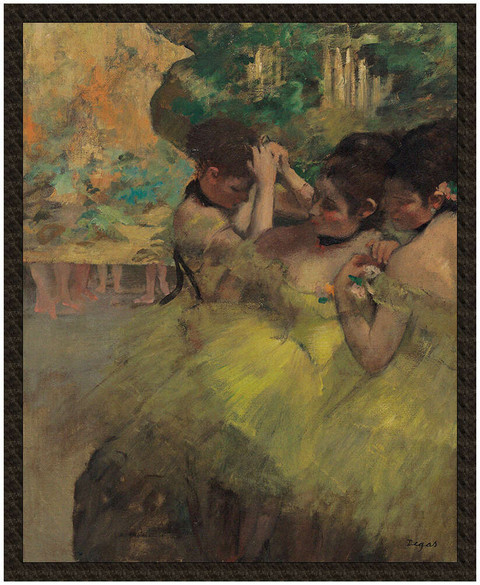 Naszywka Żółte tancerki (ze skrzydłami) Edgar Degas