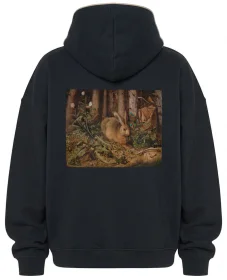 Bluza oversize Zając w lesie Hans Hoffmann