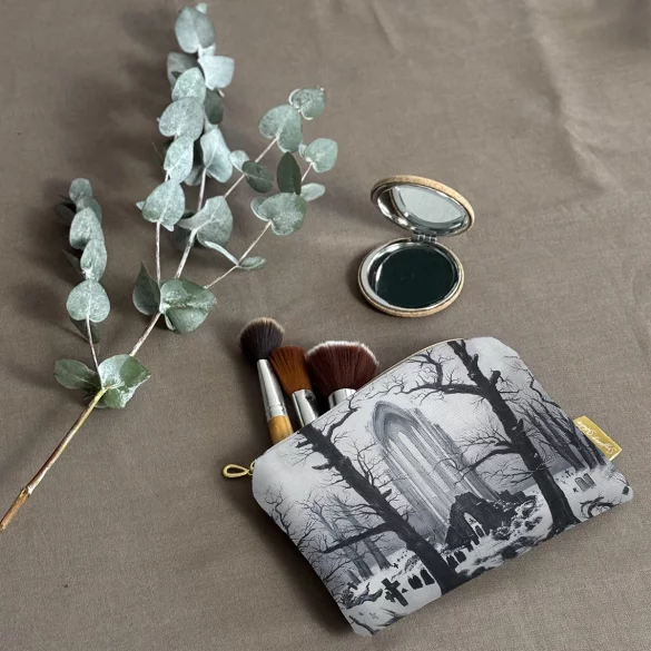 Kosmetyczka mini Cmentarz w śniegu Caspar David Friedrich