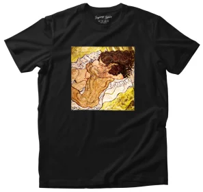 Koszulka z naszywką The Embrace (1917) Egon Schiele