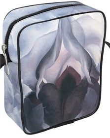 Torba listonoszka Czarna Iris III Georgia O’Keeffe