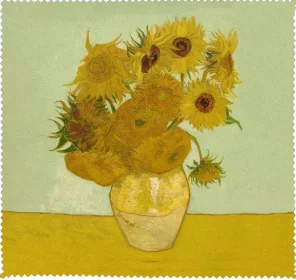 Ściereczka do okularów Martwa natura: wazon z piętnastoma słonecznikami Vincent Van Gogh