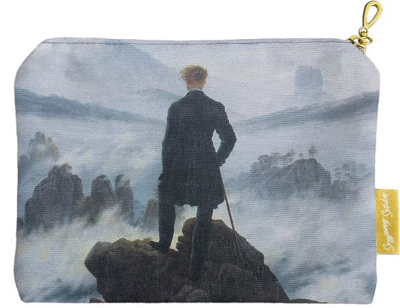 Kosmetyczka mini Wędrowiec nad morzem mgły Caspar David Friedrich