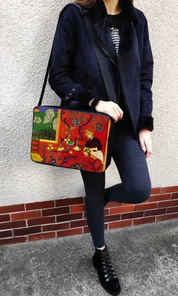 Torba na ramię Harmonia w czerwieni Henri Matisse