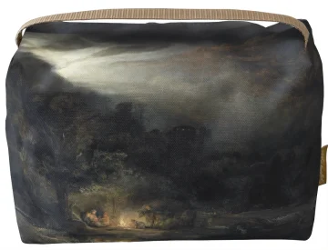 Kosmetyczka kuferek Krajobraz z odpoczynkiem podczas Ucieczki do Egiptu Rembrandt