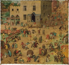 Ściereczka do okularów Zabawy dziecięce Pieter Bruegel starszy