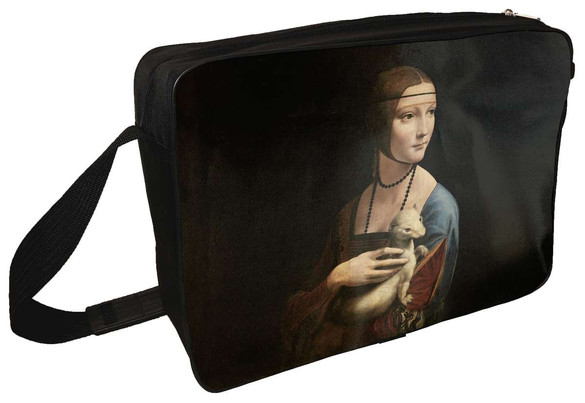 Torba na ramię Dama z gronostajem Leonardo da Vinci