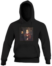 Bluza z naszywką Bernardino Campi malujący Sofonisbę Anguissolę Sofonisba Anguissola