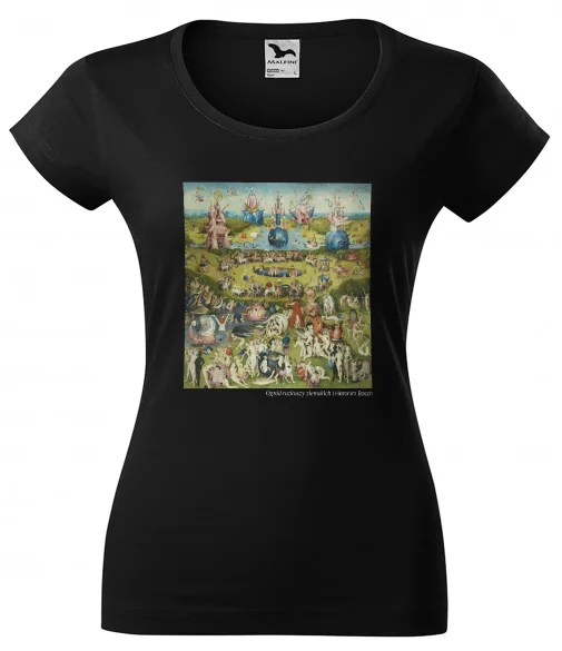 Bluzka damska Ogród rozkoszy ziemskich Hieronim Bosch
