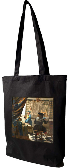 Torba z naszywką Alegoria Malarstwa Jan Vermeer