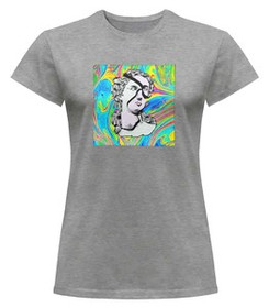 Bluzka damska z naszywką Psychodelic 05