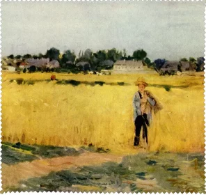 Ściereczka do okularów W pszenicy Berthe Morisot